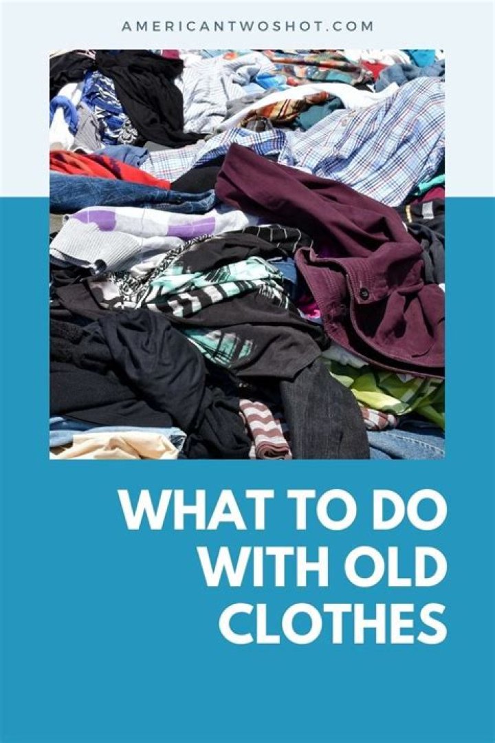 What do you do with old clothes in Toronto?