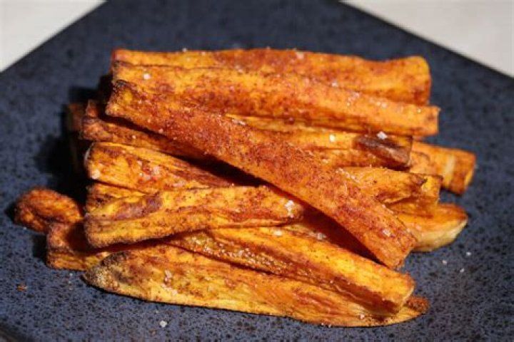 What do you eat with yam fries?