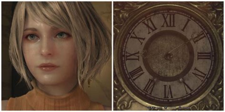 What do you set the clock to in Resident Evil 7?