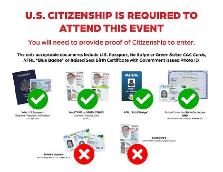 What documents prove you are a US citizen?