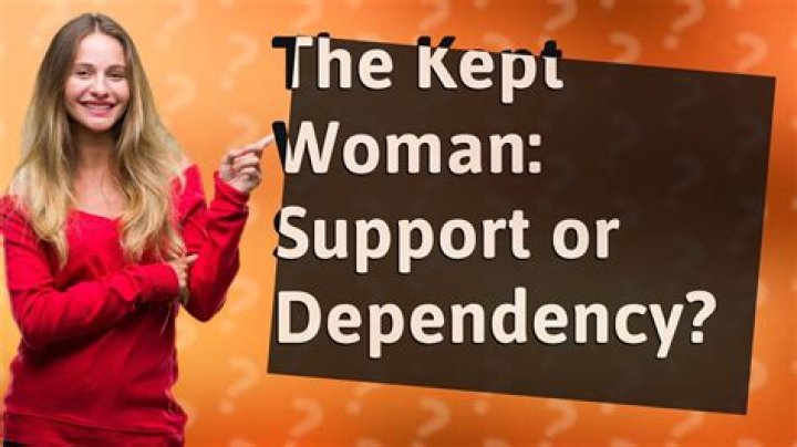 What does a kept woman mean?
