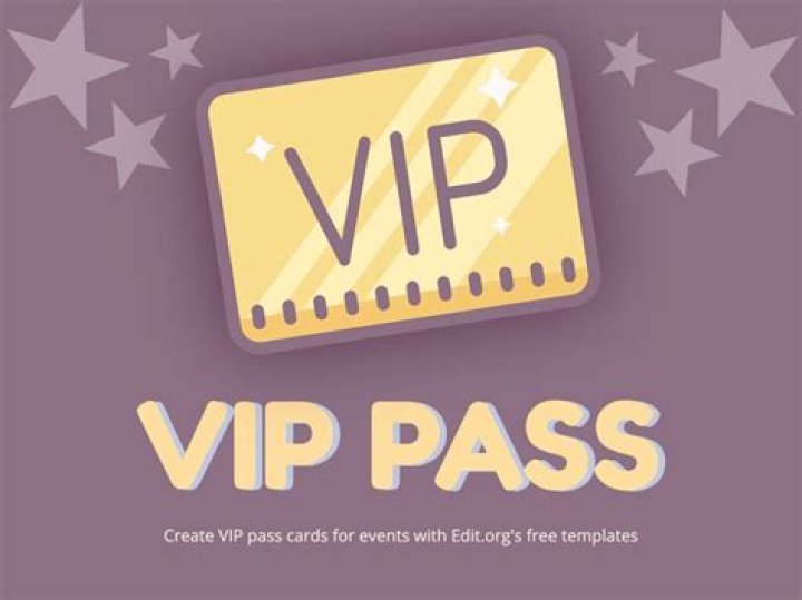 What does a VIP pass include at the O2?