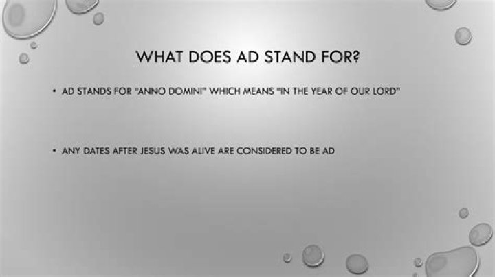 What does AD stand for in dog food?