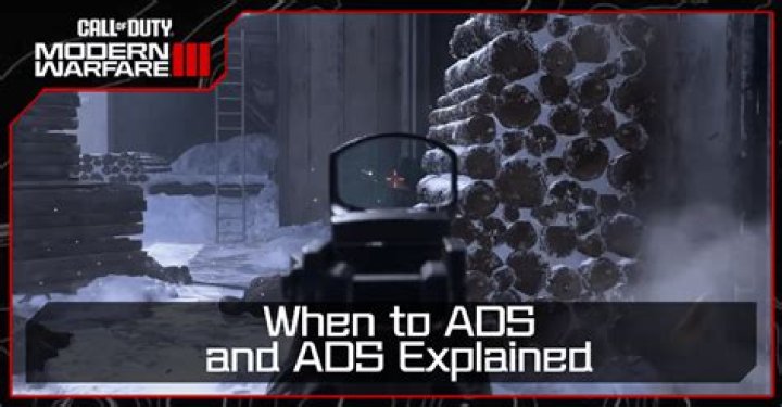 What does ads do in modern warfare?