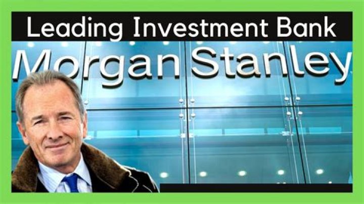 What does an analyst do at Morgan Stanley?