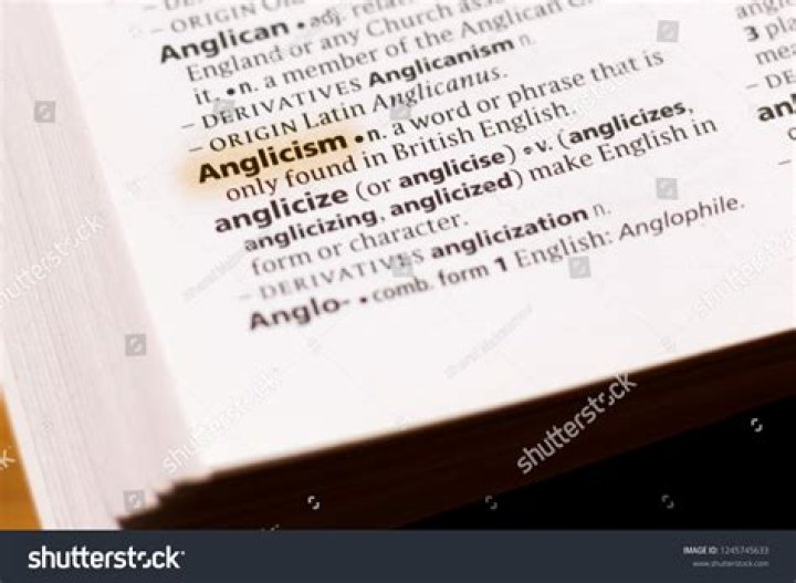 What does anglicized name mean?