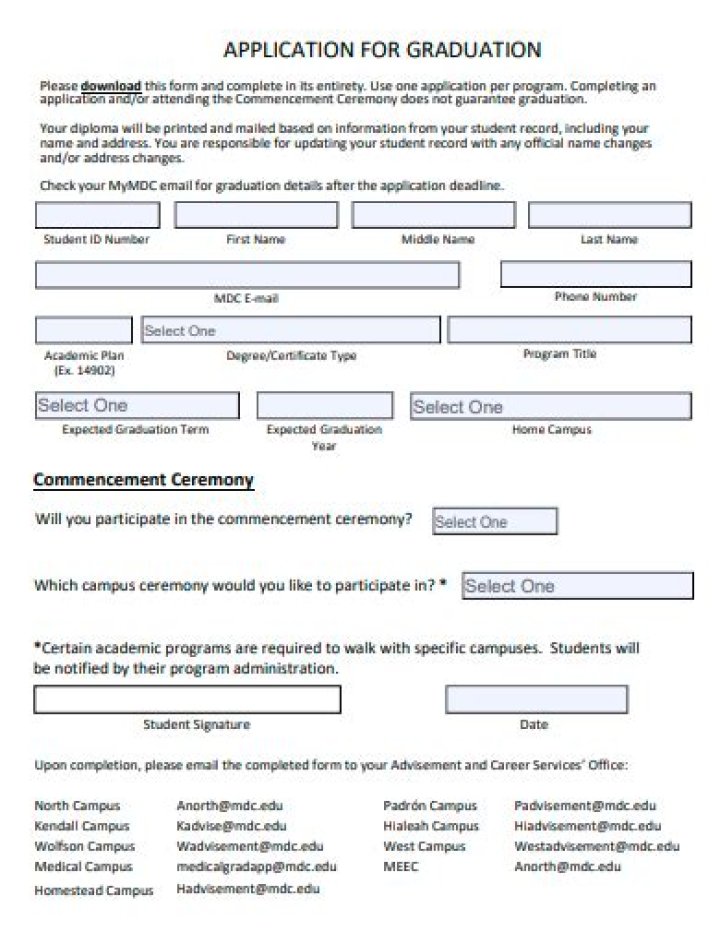 What does applying for graduation mean?