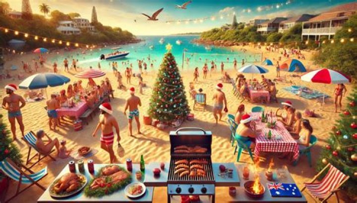What does Australia say for Merry Christmas?