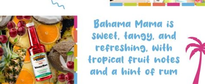 What does Bahama Mama snow cone taste like?
