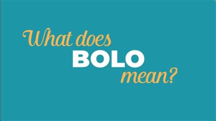 What does bolo mean reselling?