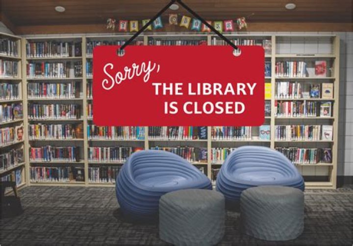 What does closing the library mean in Apple photos?
