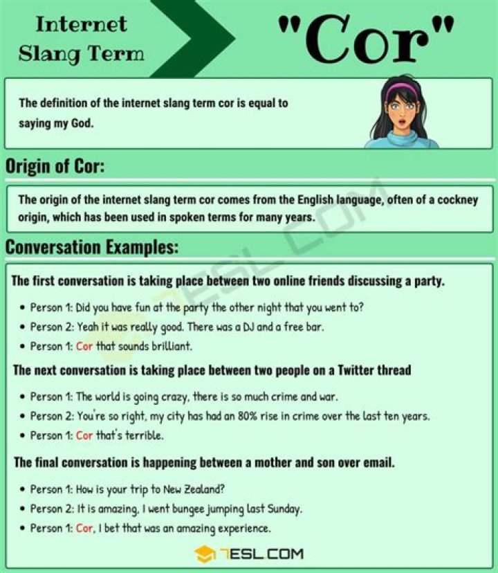 What does Cor mean in Spanish?