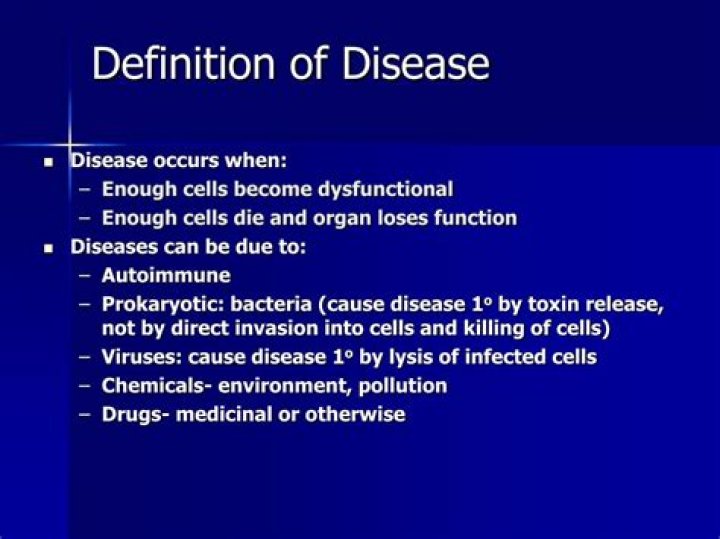 What does diseased mean?