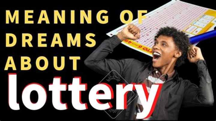What does dreaming of winning the lottery mean?