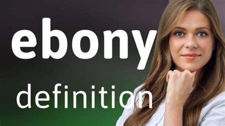 What does Eboni mean in Greek?