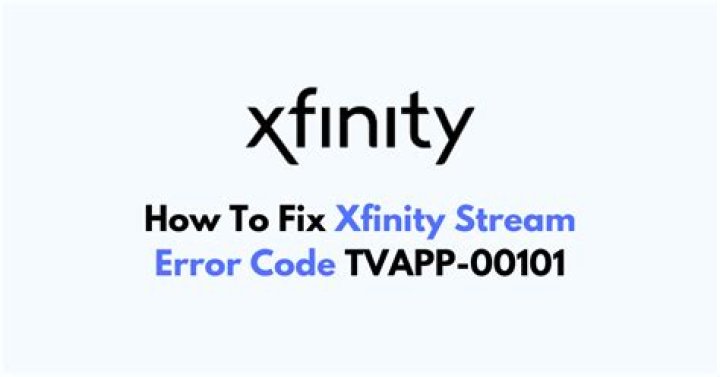 What does error code Tvapp 00101 mean?