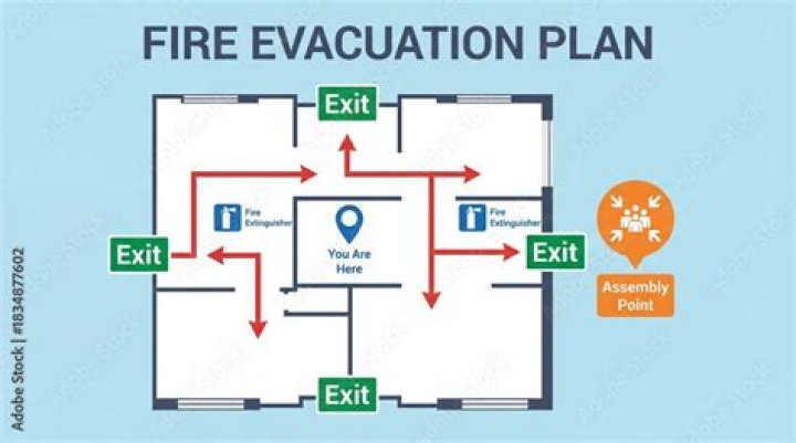 What does evacuation assembly area mean?