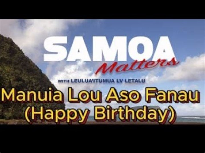 What does Fanau mean in Samoan?