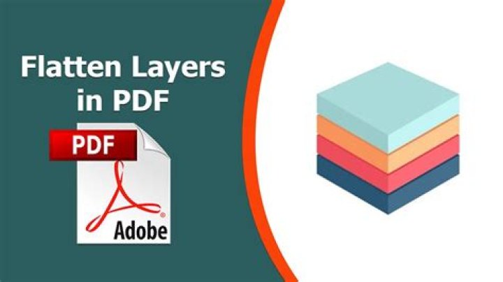 What does flatten layers mean in Adobe?