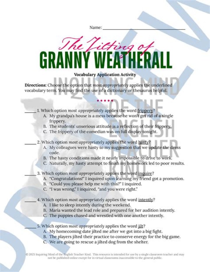 What does Hapsy symbolize in the jilting of Granny Weatherall?