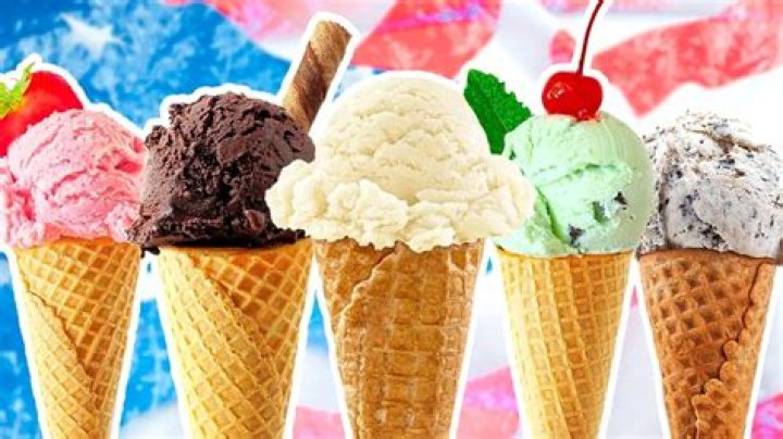 What does ice cream look like?