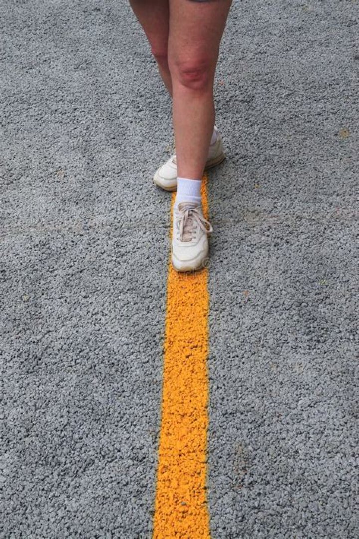 What does it mean to walk a straight line?