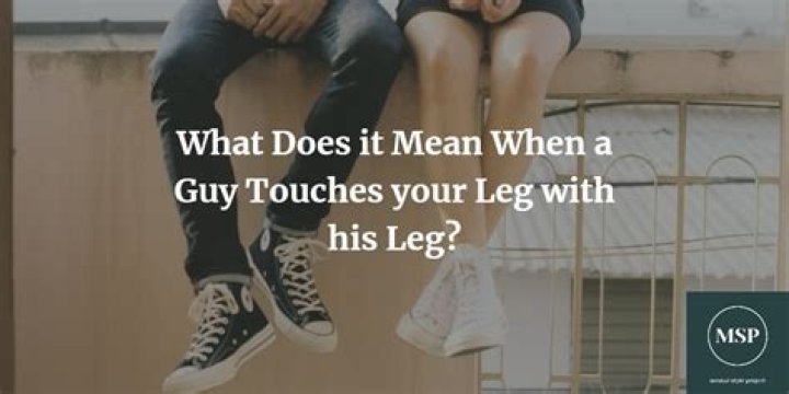 What does it mean when a girl swings her legs?