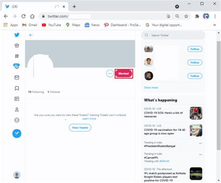 What does it mean when it says a tweet is unavailable?