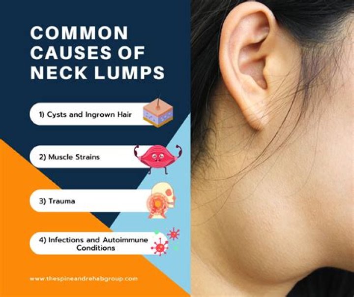 What does lump on neck mean?