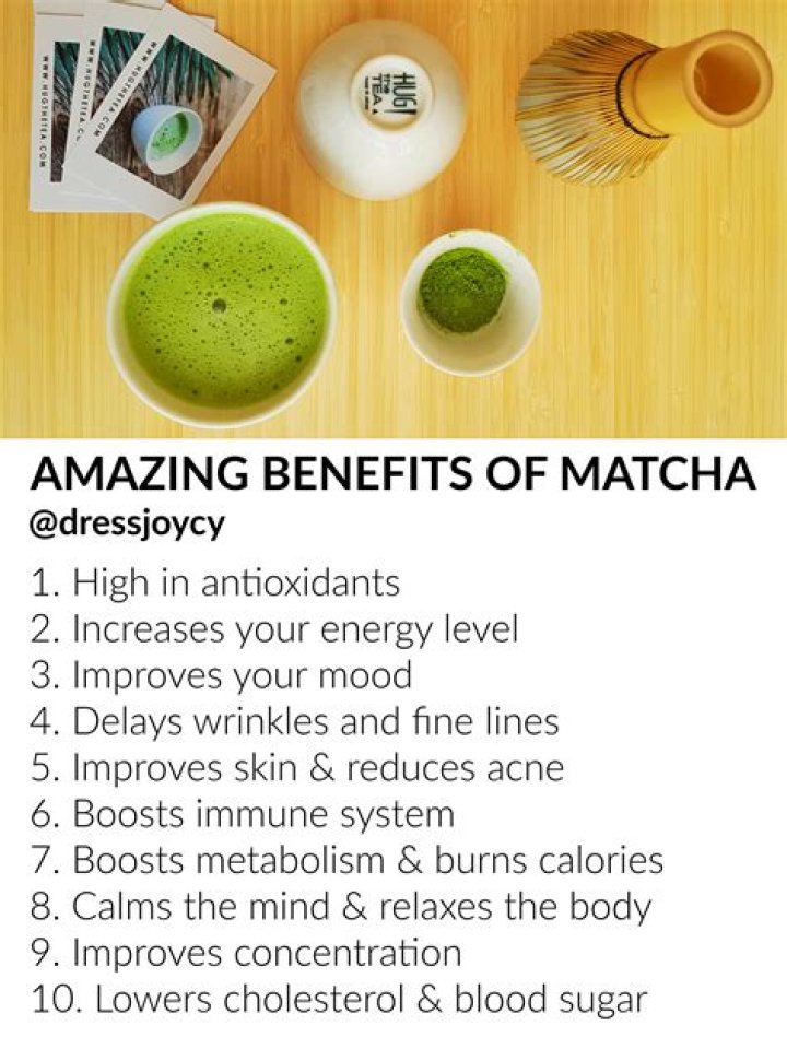What does Matcha green tea do to your body?