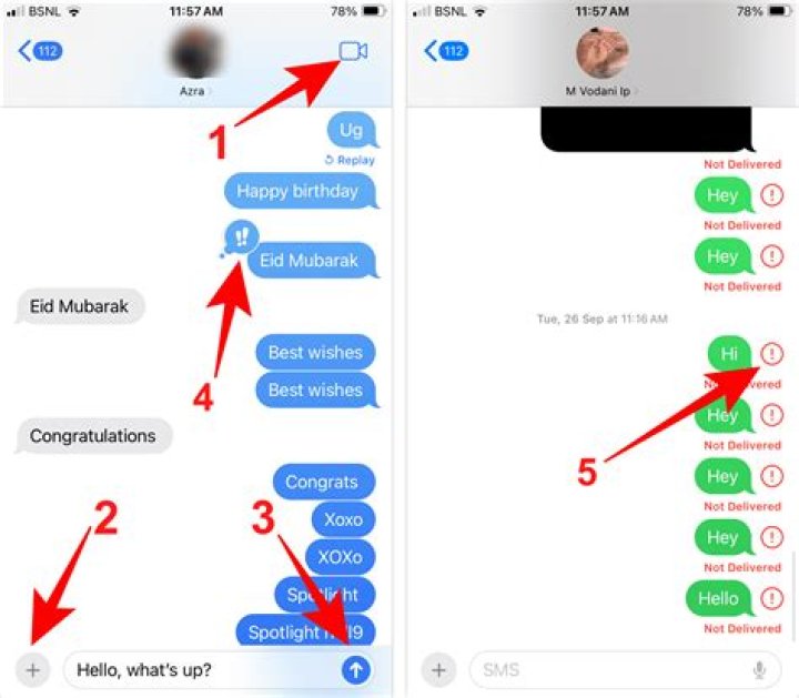 What does message indicator mean?
