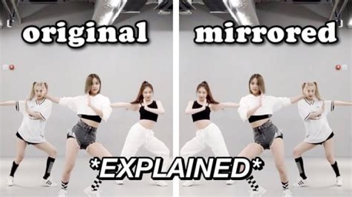 What does mirrored mean in dance?