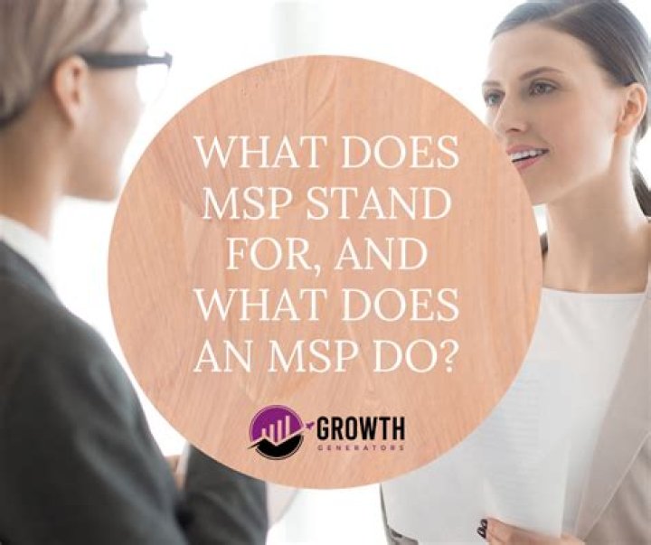 What does MSP stand for in sales?