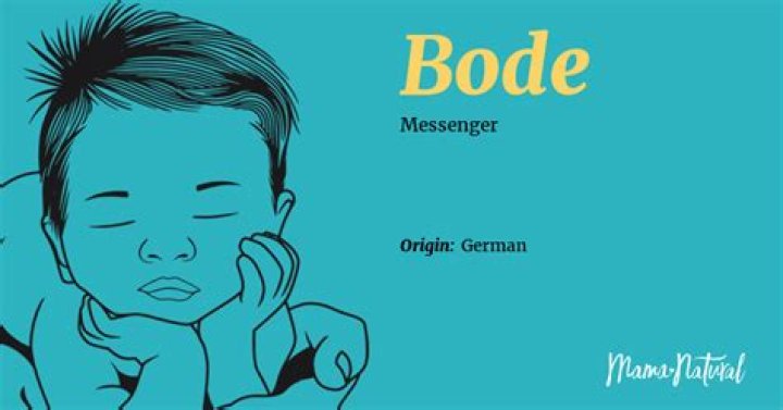 What does name Bode mean?