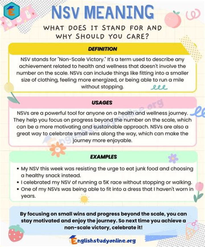 What does Nsv stand for in education?