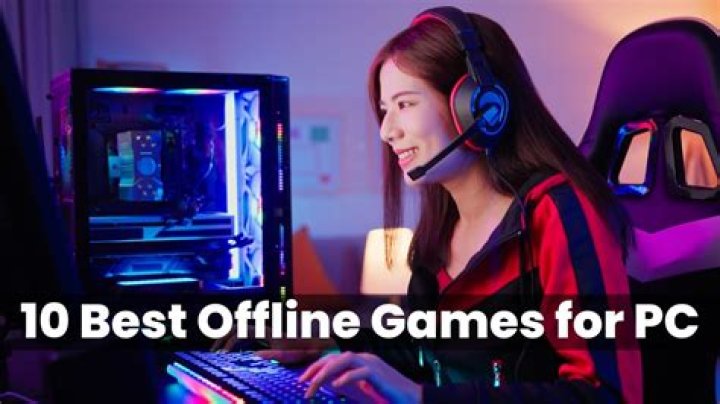 What does offline game mean?