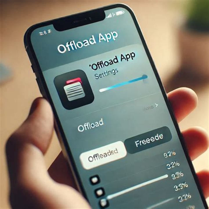 What does offload app mean in iPhone?