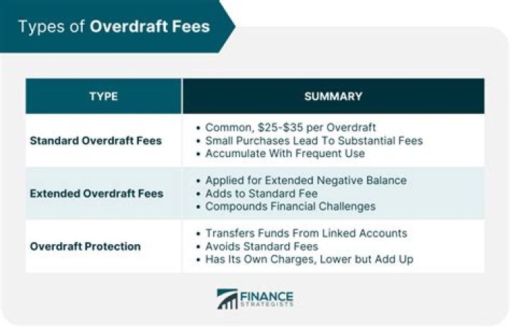 What does overdraft item fee mean?