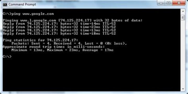 What does ping your router mean?