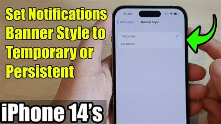 What does red banner on iPhone mean?