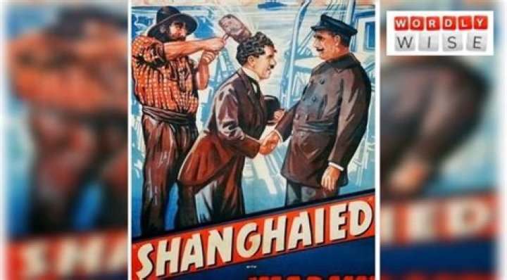 What does shanghaied mean in English?