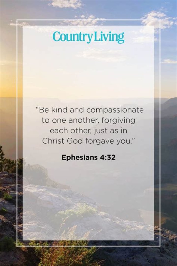 What does the Bible say about a forgiving heart?