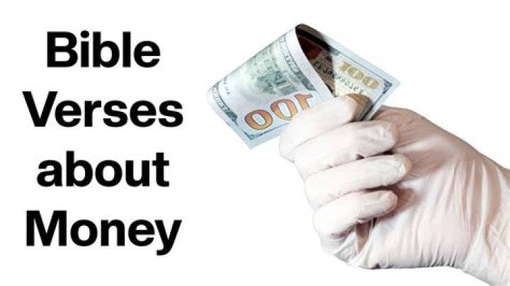 What does the Bible say about not having money?
