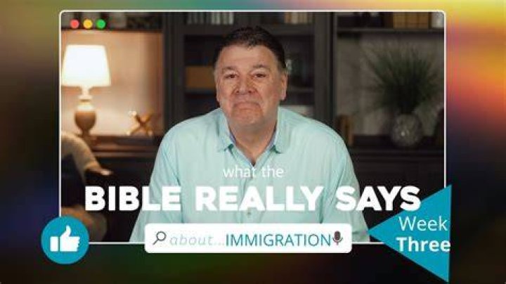 What does the Bible says about immigration?