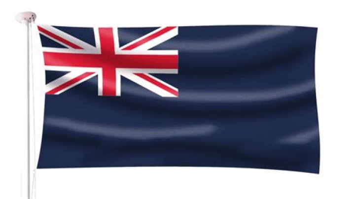 What does the British Blue Ensign mean?