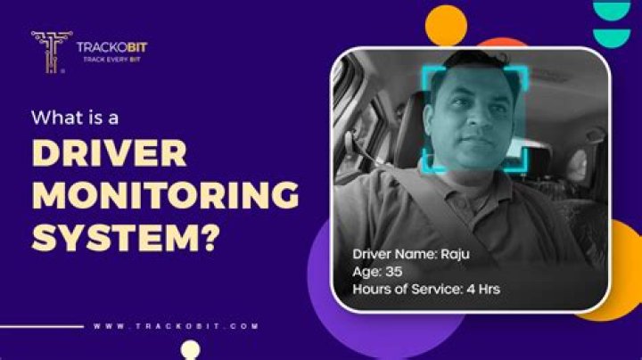 What does the driver monitoring system do?