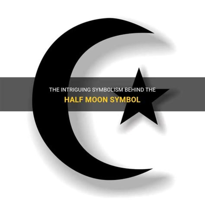 What does the half moon and star symbol mean?