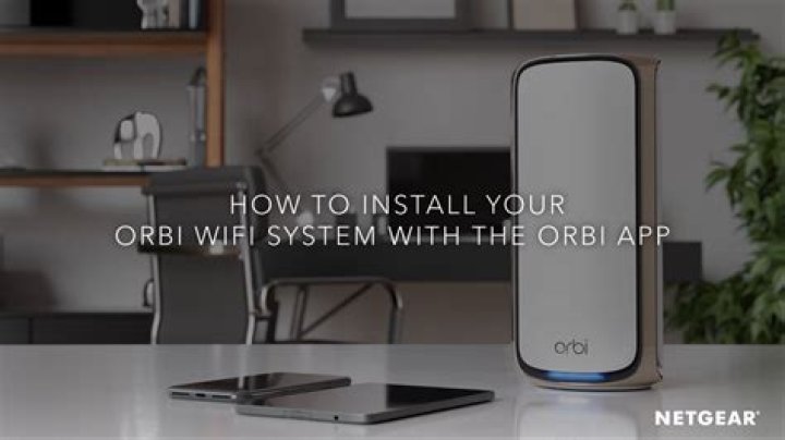 What does the Orbi app do?