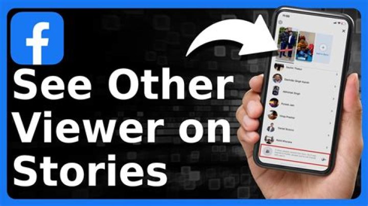 What does the order of viewers on your Facebook story mean?