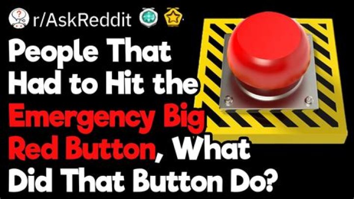 What does the red button do?